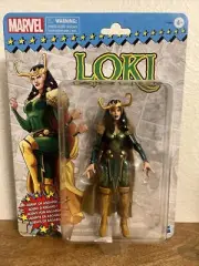 LOKI AGENT OF ASHARD MARVEL LEGENDS 6”ACTION FIGURE RETRO HASBRO TOY