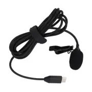 Lavalier Microphone USB C Lapel Clip-on Mic Omnidirectional Condenser Microphone