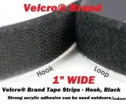 1 IN Velcro® Sticky Back Self Adhesive Hook & Loop Tape 1" IN x 5 FT or 1 Yard
