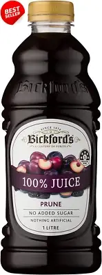 100% Prune Juice, 6 x 1110g, Natural and Pure Prune Juice Pack