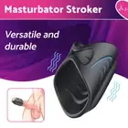 Penis Vibrator Male Masturbator Stroker Trainer Vibrating Rechargeable Sex Toy