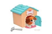 Little Live Pets My Puppy's Home Minis - Teal Orange Home Plush Toy Kennel Playset. Build Your Puppy's Home, Name Your Puppy Surprise! Puppy Appears! Which Puppy Will You Get Easy Build DIY