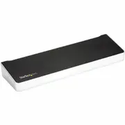 StarTech.com 4K USB-C Dock, Triple UHD 4K Monitor Docking Station, Mac & Windows, HDMI & DisplayPort, 100W PD, 5x USB 5Gbps Hub,