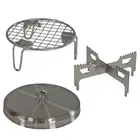 3-pc Accessory Kit for Smokeless Tabletop Fire Pit - 5.5-in. by Sunnydaze
