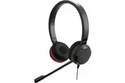 Jabra EVOLVE 30 II Wired On-ear, Over-the-head Stereo Headset - Black - Binaural - Supra-aural - USB Type C