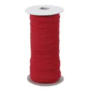 Elastic Bands 1/2 Inch x 20 Yards Stretch Flat Elastic Cord, Wine Red