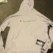 Champion Women's Game Day Hoodie Light Purple Size Medium