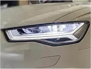 Compatible For Audi A6L 12-18 Headlight Assembly C7PA Modification Matrix Full LED Daytime Running Steering(Left Hand Drive,With afs)