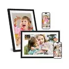 2 Pack WiFi Digital Picture Frame, 10.1 Inch Smart Digital Photo Frame with 6...