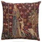 Decorative Belgian Tapestry Cushion Throw Pillow Covers Touch 16x16 in Cotton