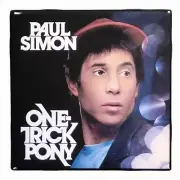 PAUL SIMON One Trick Pony COASTER Custom Ceramic Tile Barware Cork Album Art