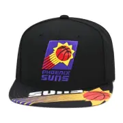 Mitchell & Ness Phoenix Suns Swingman Pop Snapback Hat Cap - Black