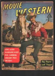 MAG: Movie Western #2 9/1950-Roy Rogers & Trigger cover-Tim Holt-Forrest Tuck...