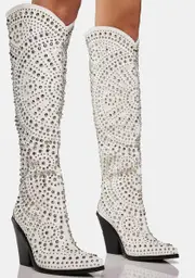 [AZALEA WANG] Way Out West Cowboy Boots