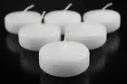 50 Large 6cm Floating Cream White Candle 5 hour wedding party birthday BULK BUY