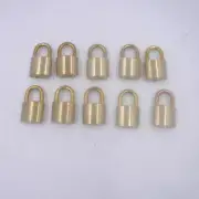 SEE DESC. 10 Pack WB511 Solid Brass Padlock 1-1/2"W 7/8"Shackle