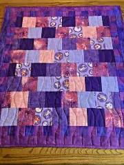 Handmade Child’s Quilt 35x40”