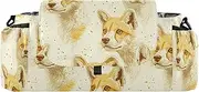 miaozhen Cartoon African Wild Dog Gold double stroller organizer bag caddy organizer with handle strollers acesorios para baby bolsa para carreola