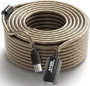 USB Extension Cable, tunghey USB 2.0 Active Extension Cable A Male to A Female Long USB High Speed Extension Cord for Printer, Oculus Rift, Keyboard, Game Console (10m)