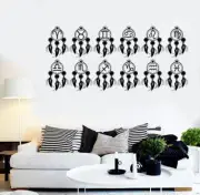 Vinyl Decal Wall Sticker Science Astronomy Set Symbols Zodiac Signs (n1622)