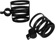 1 Pair Lightweight Cycling Bottle Cage Holder Secure Fit Cycling Bottle Rack for Electric and Mountain Bikes Wide Compatibility for All Bicycle Sturdy and Reliable Storage