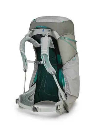 ├登山樂┤ 美國 Osprey 輕量化登山背包 女 青色銀 LUMINA 60 # 10001543