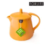 【FORLIFE總代理】美國品牌茶壺-茶包壺354ML-黃