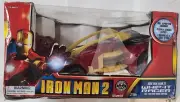 Iron Man 2 Mark VI Whip It Racer Rc 2010 (silverLit Toys) Rare NEW Damaged Box