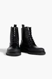 NWT $500 Paul Smith Men’s Barents Spazzolato Leather Boots US Size 10.