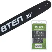 8TEN 20" Chainsaw Guide Bar & Chain .063 3/8 72DL for Stihl 039 036 038 36RS372E