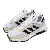 在飛比找遠傳friDay購物優惠-adidas 休閒鞋 Retropy F2 男鞋 女鞋 米灰