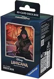 Disney Lorcana Trading Card Game: Rise of the Flood Shapes - Deck Box Mulan