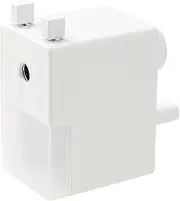 Muji NDB06A5S Manual Pencil Sharpener, Small, Light Gray, Approx. W 2.2 x H 4.1 x 4.1 inches (55 x 103 x 106 mm)