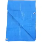 Kaps Tex KT-LT0810B Storage Tarp Cover, Light Blue Polyethylene, 8 x 10-Ft. -