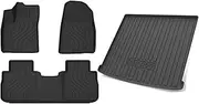 Floor Mats Compatible With Haval Dargo 2023-present Trunk Mat Foot Pad Customized Boot Liner Tray Cargo Liner(4pcs)