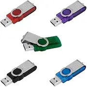 ( 5X 10X ) ( 16MB-64GB ) Metal U Disk Storing Data Thumb Pen Disk USB Flash Drive/Memory Stick LOT (5PCS - 8GB)