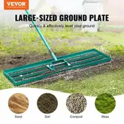 Lawn Leveling Rake, 36"x10" Level Lawn Tool, Heavy-duty Lawn Leveler with 78" Steel Extended Handle, Yard Leveling Rake Suit for Garden, Golf Lawn, Farm