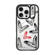 iPhone 16 Pro Impact Ring Stand Case MagSafe Compatible Corazon de Fer Multi B&R