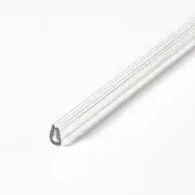 Outwater 708-Cl Clear 1/16" Butyrate U-Channel Clear Plastic U-Channel/C-Channel