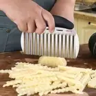 Heavy Duty Potato Slicer Stainless Steel Vegetable Chopper Veggies