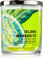 Bath & Body Works Island Margarita Scented Candle with Essential Oils 227g
