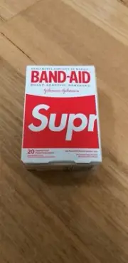 Supreme Band Aids Bandaid Box Logo Aid Johnson And Johnson New Bandage