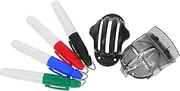 ibasenice 6pcs Golf Ball Alignment Stencil Precise Marking Tool for Accurate Positioning Easy to Use Drawing Device for Beginners and Experienced Golfers Training and Competition