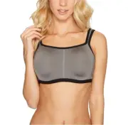 Natori Underwire Sports Bra High Impact Lightly Padded Gray - Natori 32A