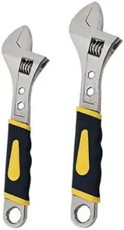 1pcs Professional Adjustable Wrench Stainless Steel Universal Spanner Nut Key