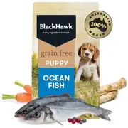 Black Hawk Grain Free Wild Caught Ocean Fish Dry Puppy Food 15kg