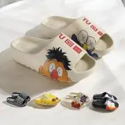 Summer Sale! Cozy Unisex Cloud Pillow Slippers Nonslip Cartoon Yeezy Slides