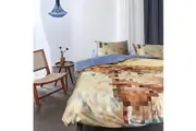 Homage Cotton Sateen Quilt Cover Set (Multi) - King