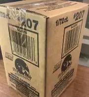 1994 TOPPS SHADOW MOVIE CARDS SEALED VENDING BOX ,72 PACKS,ONLY THE SHADOW KNOWS