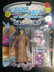 NIP STAR TREK THE NEXT GENERATION CAPTAIN PICARD AS A ROMULAN ACTION FIGURE